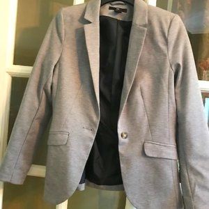 Classic Blazer in Heather Grey